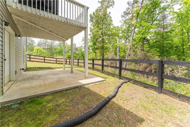 250 Silas Rd, Dahlonega, GA 30533 - view of yard with a patio area