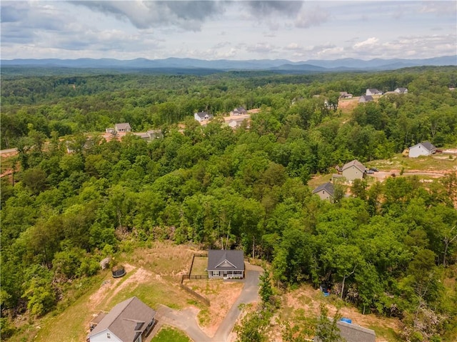 250 Silas Rd, Dahlonega, GA 30533 - bird's eye view of a forest and a mountain backdrop