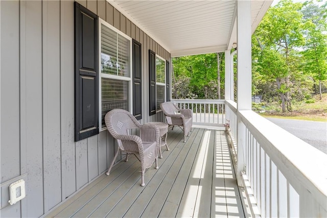 250 Silas Rd, Dahlonega, GA 30533 - wooden deck featuring a porch