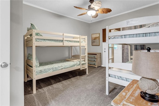 4481 Mclain Cir, Acworth, GA 30101 - carpeted bedroom featuring crown molding