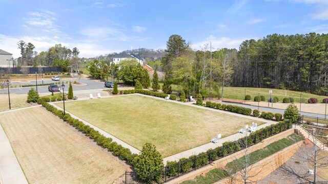 view of swimming pool with a patio area and a community hot tub