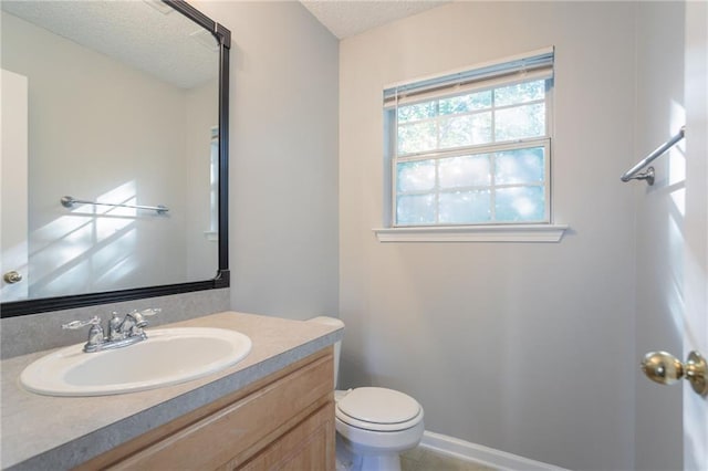 5033 Kens Ct, Stockbridge, GA 30281 - bathroom with a textured ceiling and vanity