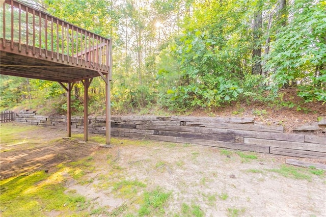 5033 Kens Ct, Stockbridge, GA 30281 - view of yard featuring a deck