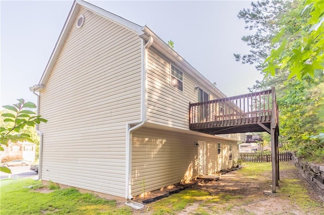 5033 Kens Ct, Stockbridge, GA 30281 - view of home's exterior with a deck