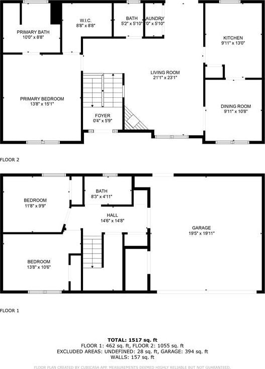 5033 Kens Ct, Stockbridge, GA 30281 - view of floor plan / room layout