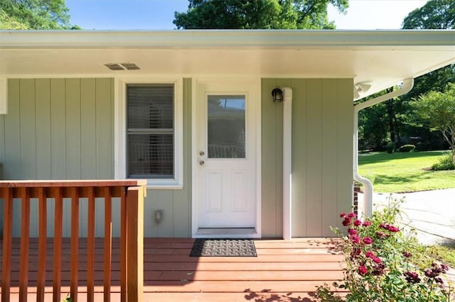 2100 Shady Ln, Tucker, GA 30084 - doorway to property featuring a deck
