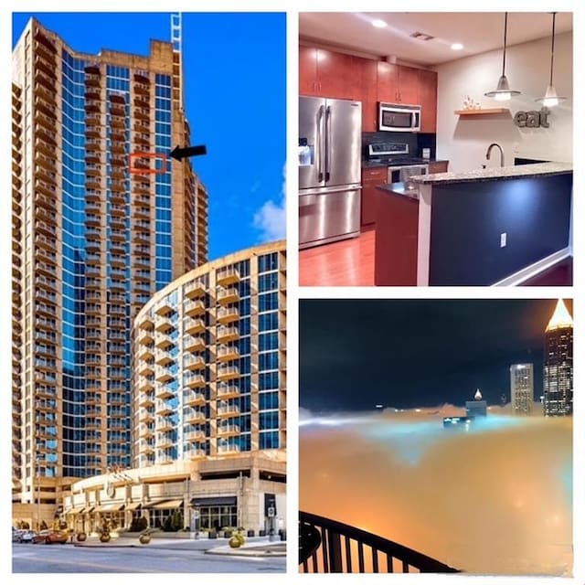400 W Peachtree St NW Unit 3216, Atlanta, GA 30308 - view of marketing collateral with multiple images