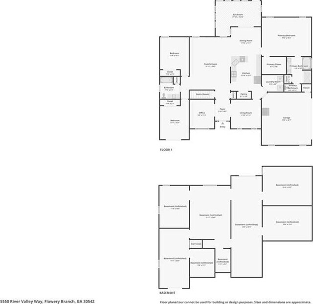 floor plan / room layout