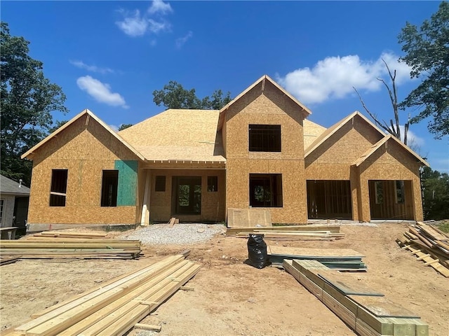 property in mid-construction featuring a patio