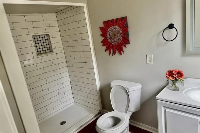 1516 Chase Ct, Riverdale, GA 30296 - bathroom featuring vanity and a stall shower