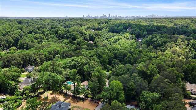 5545 Cross Gate Ct, Atlanta, GA 30327 - bird's eye view of a forest and city skyline