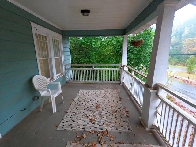 view of patio / terrace featuring a porch