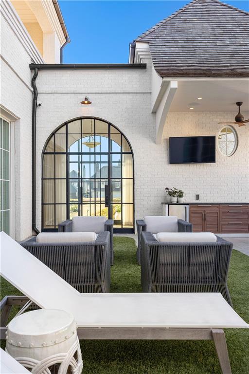 view of patio / terrace with outdoor lounge area