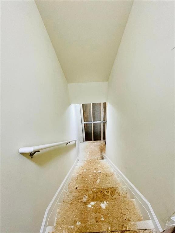 306 Mountain Laurel Walk, Canton, GA 30114 - corridor featuring baseboards and an upstairs landing