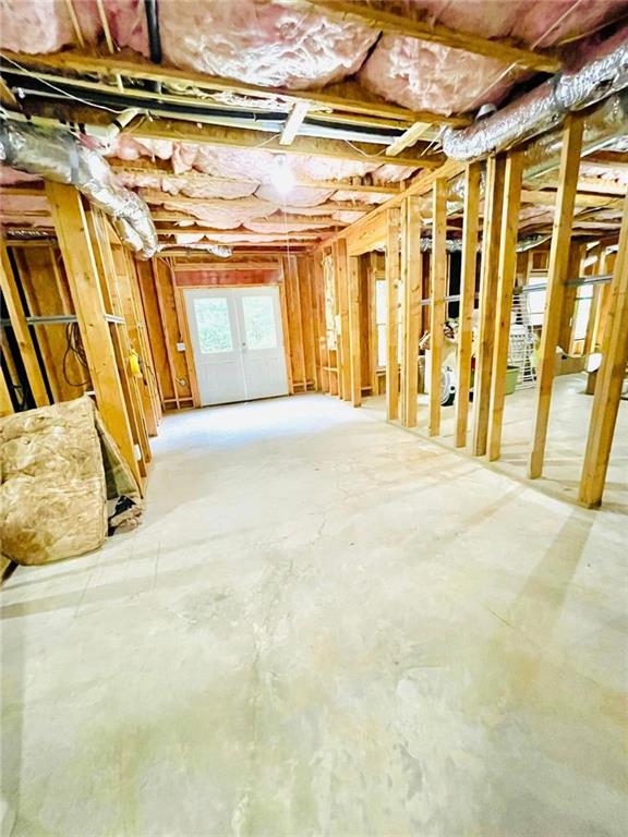 306 Mountain Laurel Walk, Canton, GA 30114 - misc room with unfinished concrete floors
