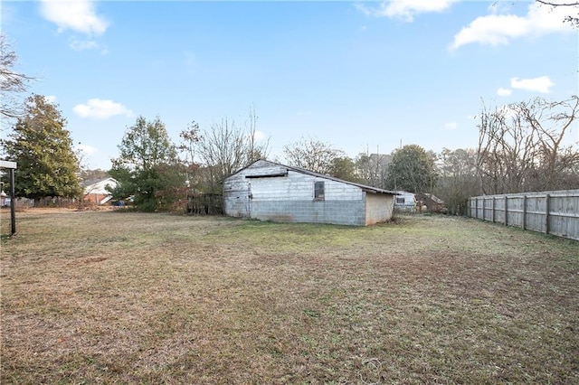 4605 Doss Cir, Powder Springs, GA 30127 - view of yard featuring fence
