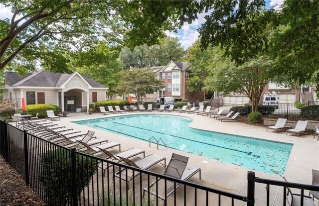 1996 Cobblestone Cir NE, Atlanta, GA 30319 - community pool featuring fence and a patio area