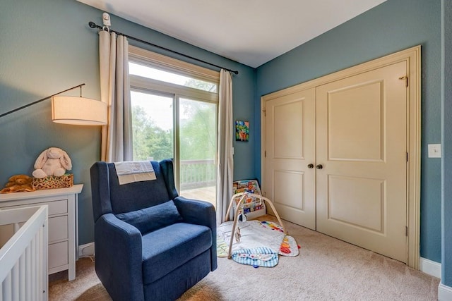 43 Morley Dr, Ellijay, GA 30540 - living area with carpet and baseboards