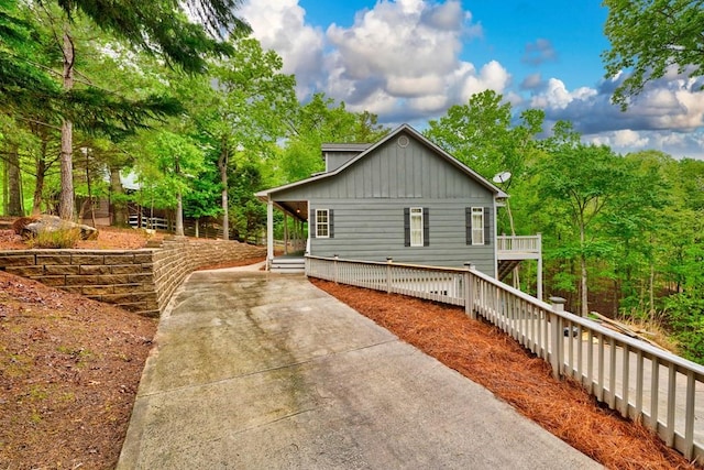 43 Morley Dr, Ellijay, GA 30540 - view of front of property featuring board and batten siding