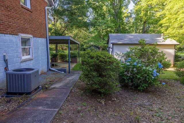 4370 Tradition Ter, Austell, GA 30106 - view of yard with central air condition unit