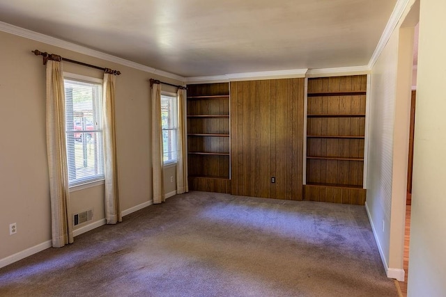 4370 Tradition Ter, Austell, GA 30106 - carpeted empty room with crown molding and baseboards