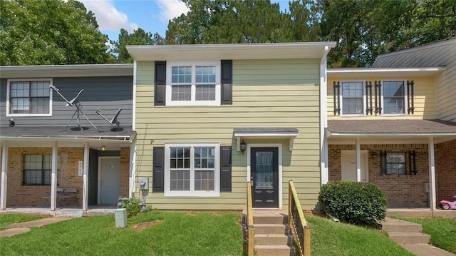 6964 Oakhill Cir, Austell, GA 30168 - multi unit property featuring brick siding and a front lawn