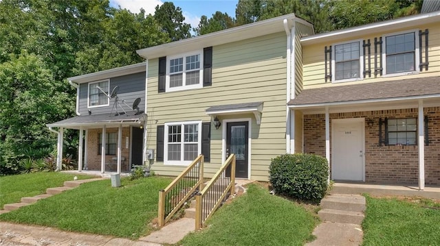 6964 Oakhill Cir, Austell, GA 30168 - multi unit property featuring brick siding and a front lawn