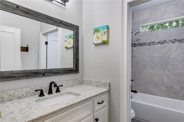 7269 Tyree Rd, Winston, GA 30187 - full bathroom featuring vanity and  shower combination