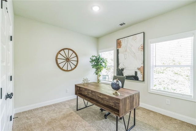 623 Hamilton E Holmes Dr NW, Atlanta, GA 30318 - home office featuring light colored carpet