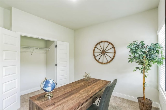 623 Hamilton E Holmes Dr NW, Atlanta, GA 30318 - office area featuring light colored carpet and baseboards