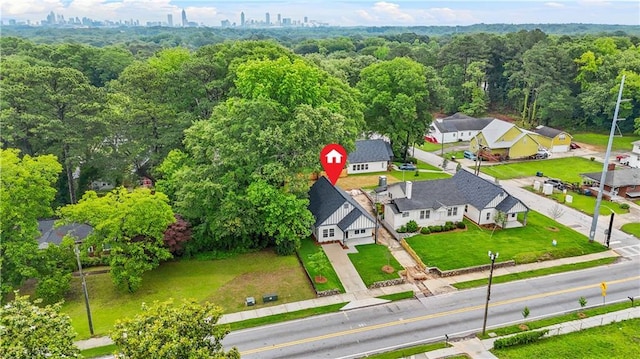 623 Hamilton E Holmes Dr NW, Atlanta, GA 30318 - bird's eye view of a forest