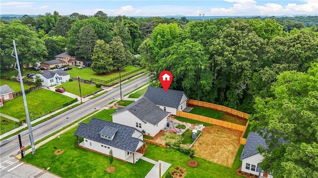 623 Hamilton E Holmes Dr NW, Atlanta, GA 30318 - aerial view of residential area featuring a heavily wooded area