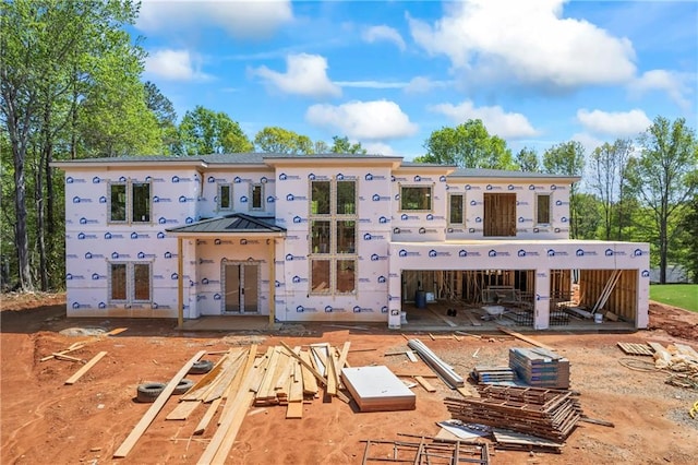 4238 Hamilton Mill Rd, Buford, GA 30519 - rear view of house with stucco siding