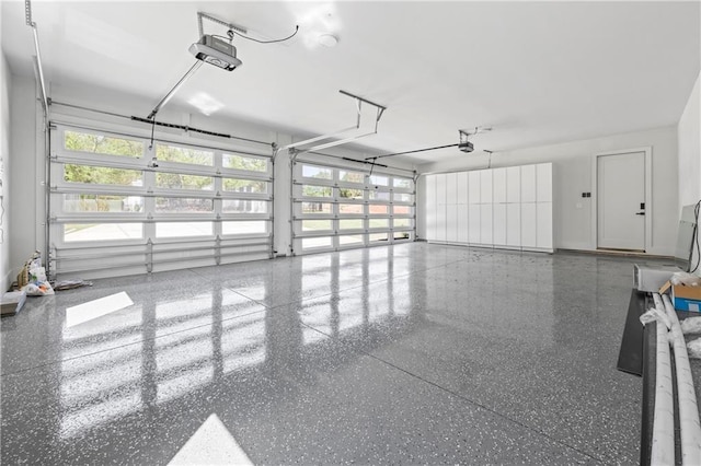 4238 Hamilton Mill Rd, Buford, GA 30519 - garage featuring a garage door opener