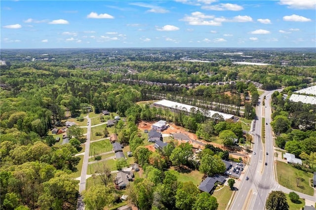 4238 Hamilton Mill Rd, Buford, GA 30519 - aerial view of property and surrounding area featuring a highway and a forest