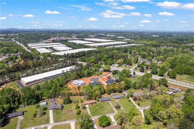 4238 Hamilton Mill Rd, Buford, GA 30519 - aerial overview of property's location featuring a heavily wooded area