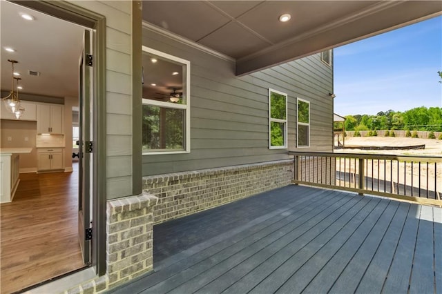 4002 Adler Cir, Buford, GA 30519 - wooden terrace with visible vents