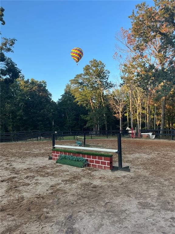2203 Arbor Hill Rd, Canton, GA 30115 - view of home's community featuring an enclosed riding area and fence