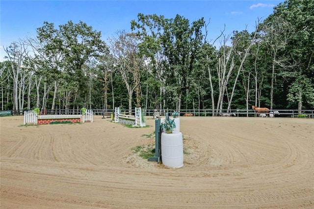 2203 Arbor Hill Rd, Canton, GA 30115 - view of community with an enclosed horse arena and fence