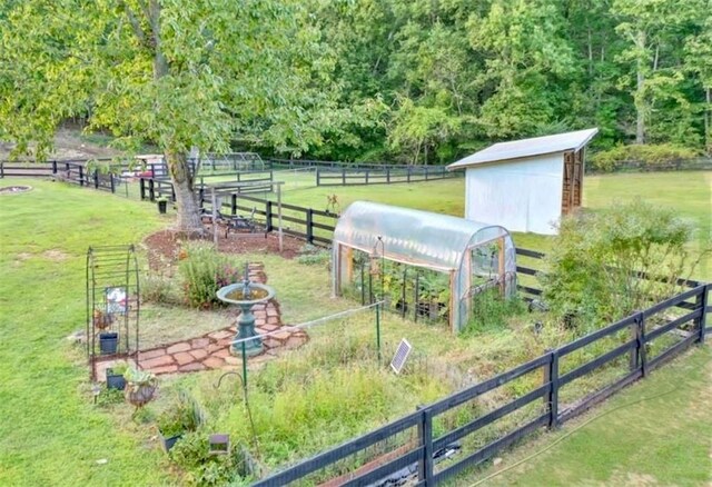 2203 Arbor Hill Rd, Canton, GA 30115 - view of yard with an outdoor structure