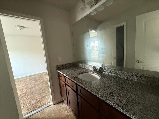 545 Tulip Ln, Mcdonough, GA 30252 - bathroom with vanity and baseboards
