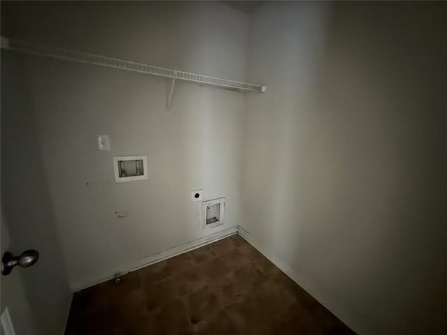 545 Tulip Ln, Mcdonough, GA 30252 - laundry area featuring hookup for an electric dryer and hookup for a washing machine