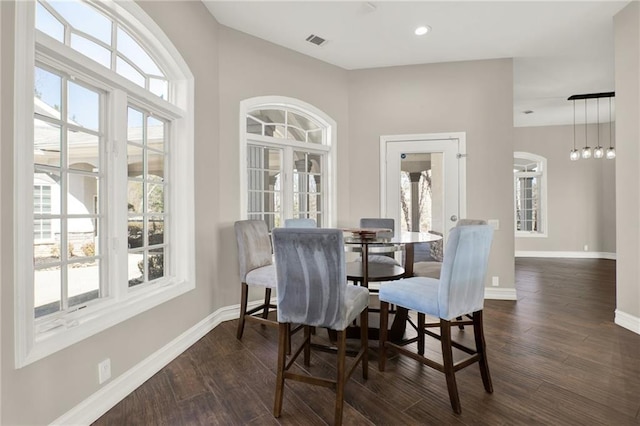 2150 Fincher Rd, Canton, GA 30114 - dining room with plenty of natural light, visible vents, and baseboards