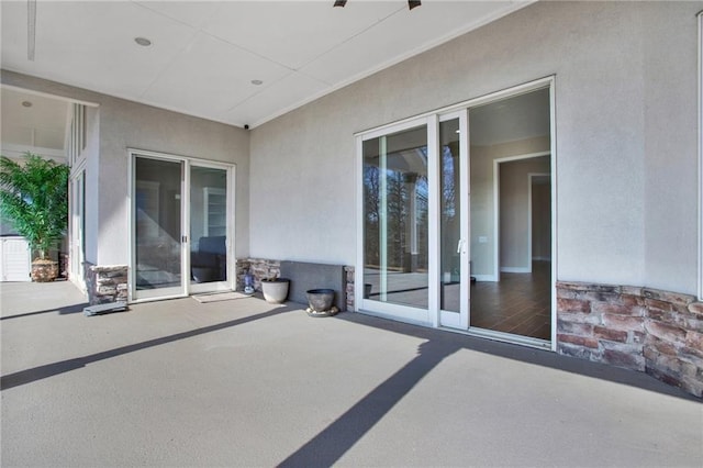 2150 Fincher Rd, Canton, GA 30114 - view of patio with french doors