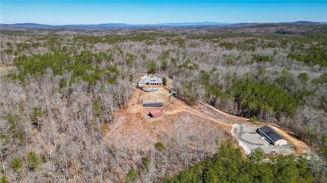 2150 Fincher Rd, Canton, GA 30114 - birds eye view of property featuring a view of trees and a mountain view