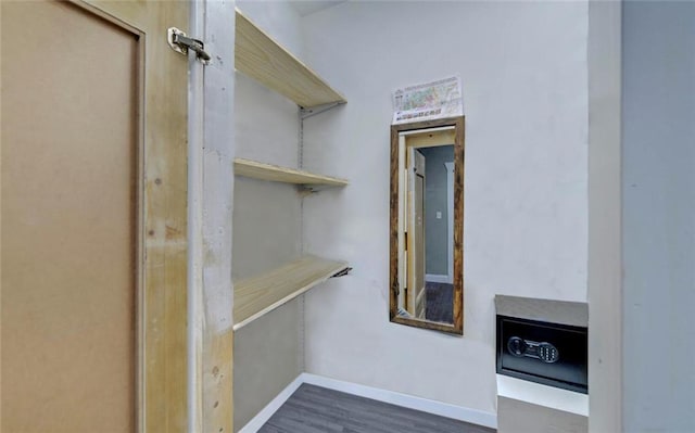 1330 Mccannon Morris Rd, Hull, GA 30646 - walk in closet featuring wood finished floors