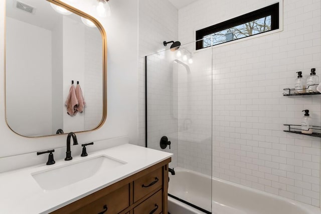 212 Haralson Ave NE, Atlanta, GA 30307 - full bathroom featuring shower / bath combination and vanity