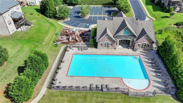 1054 Morgan Garner Dr SW, Lilburn, GA 30047 - view of community pool