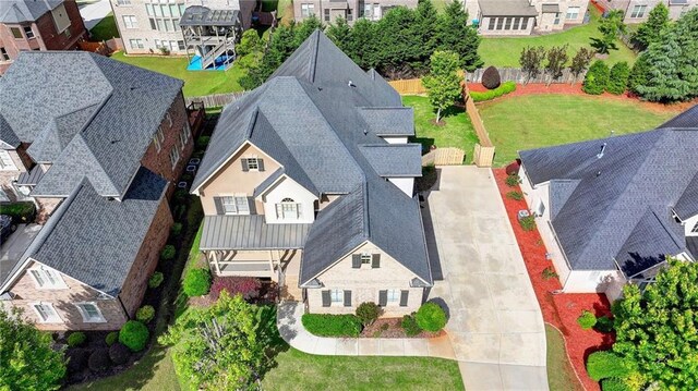 1054 Morgan Garner Dr SW, Lilburn, GA 30047 - aerial view of residential area