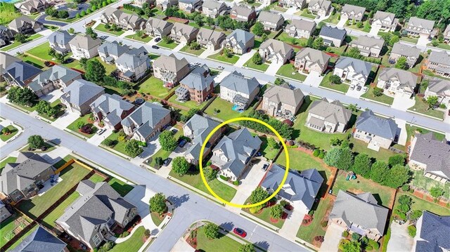 1054 Morgan Garner Dr SW, Lilburn, GA 30047 - aerial view of residential area